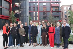 Partners pictured at Weir Mill